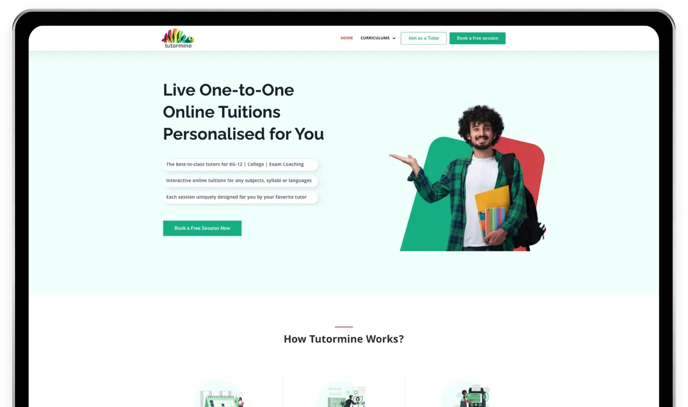 portfolio Tutormine